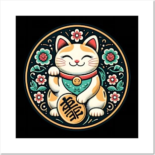 Maneki Neko Posters and Art